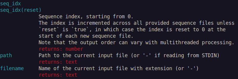 Variable help example